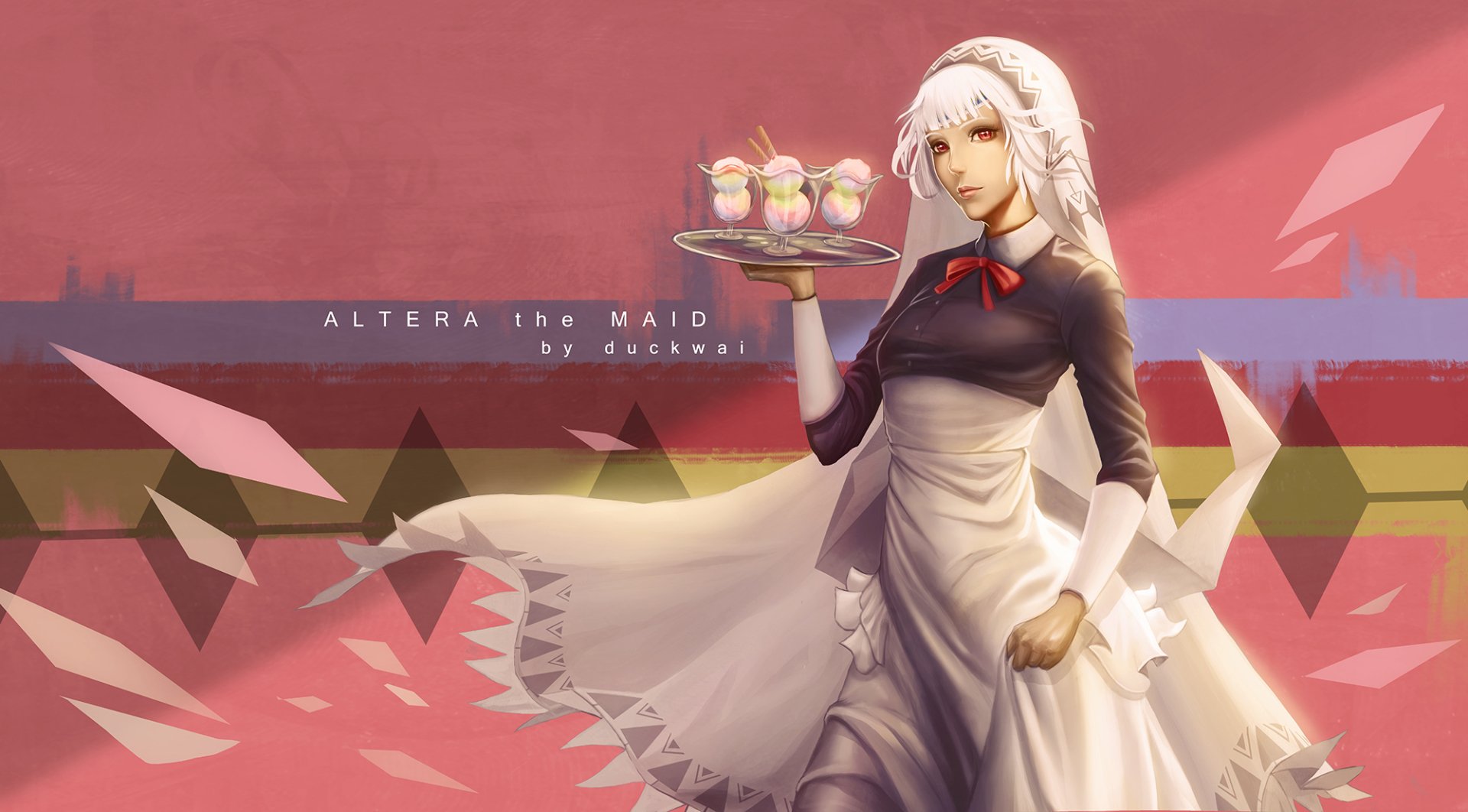Download Maid Saber (Fate Series) Anime Fate/Grand Order HD Wallpaper