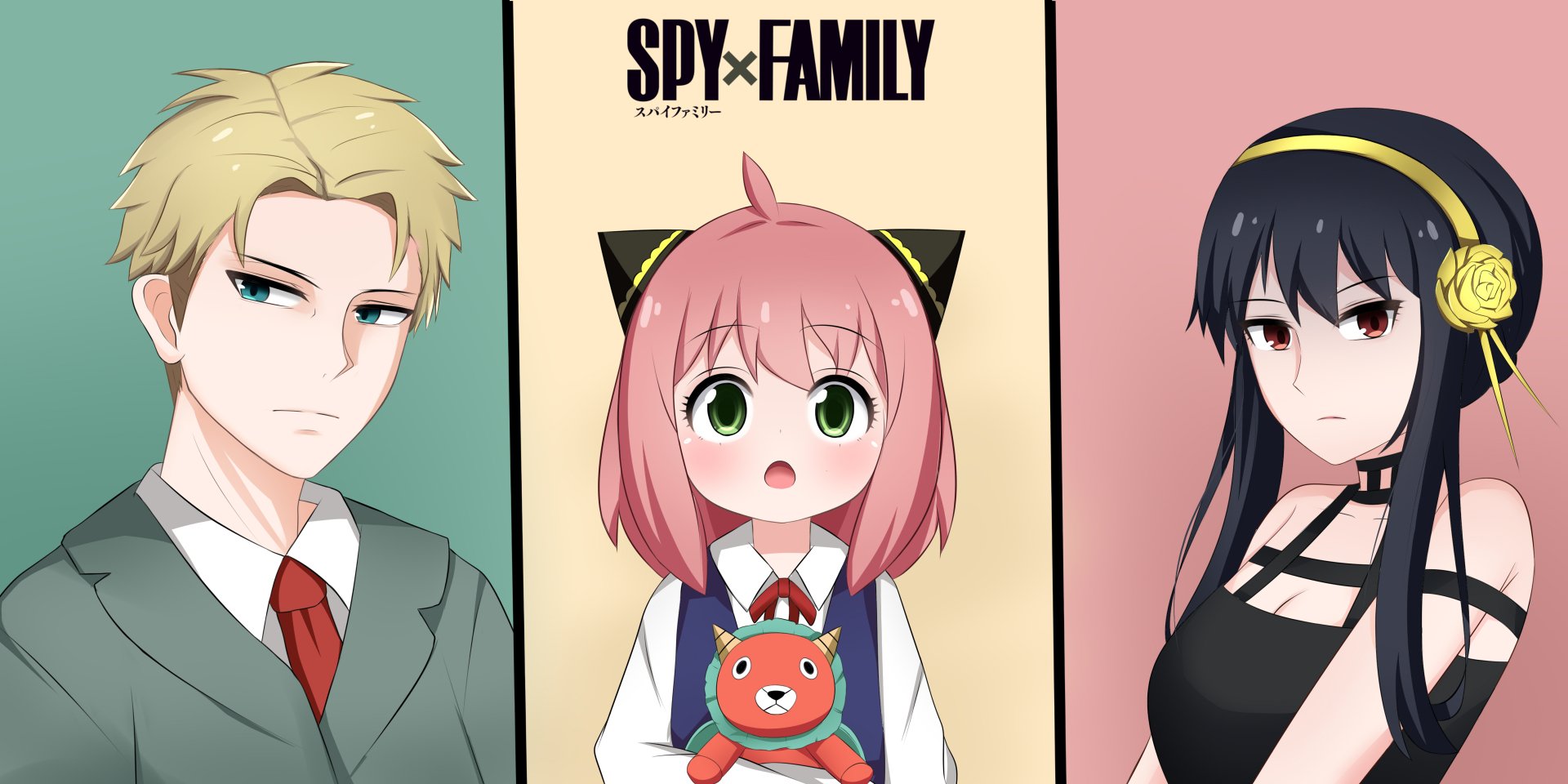 Download Yor Forger Loid Forger Anya Forger Anime Spy X Family 4k Ultra