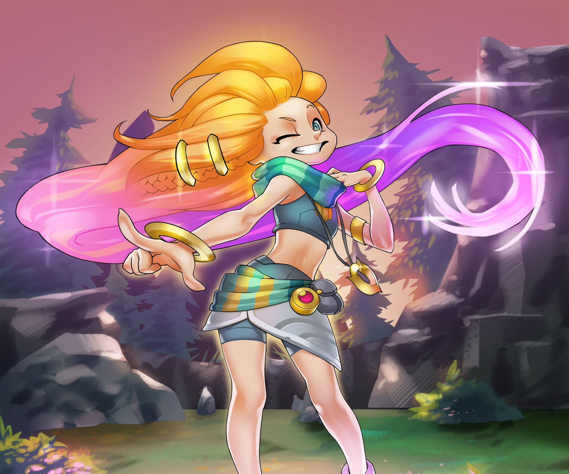 Download Zoe (League Of Legends) Video Game League Of Legends HD Wallpaper by Ricardo Minoru