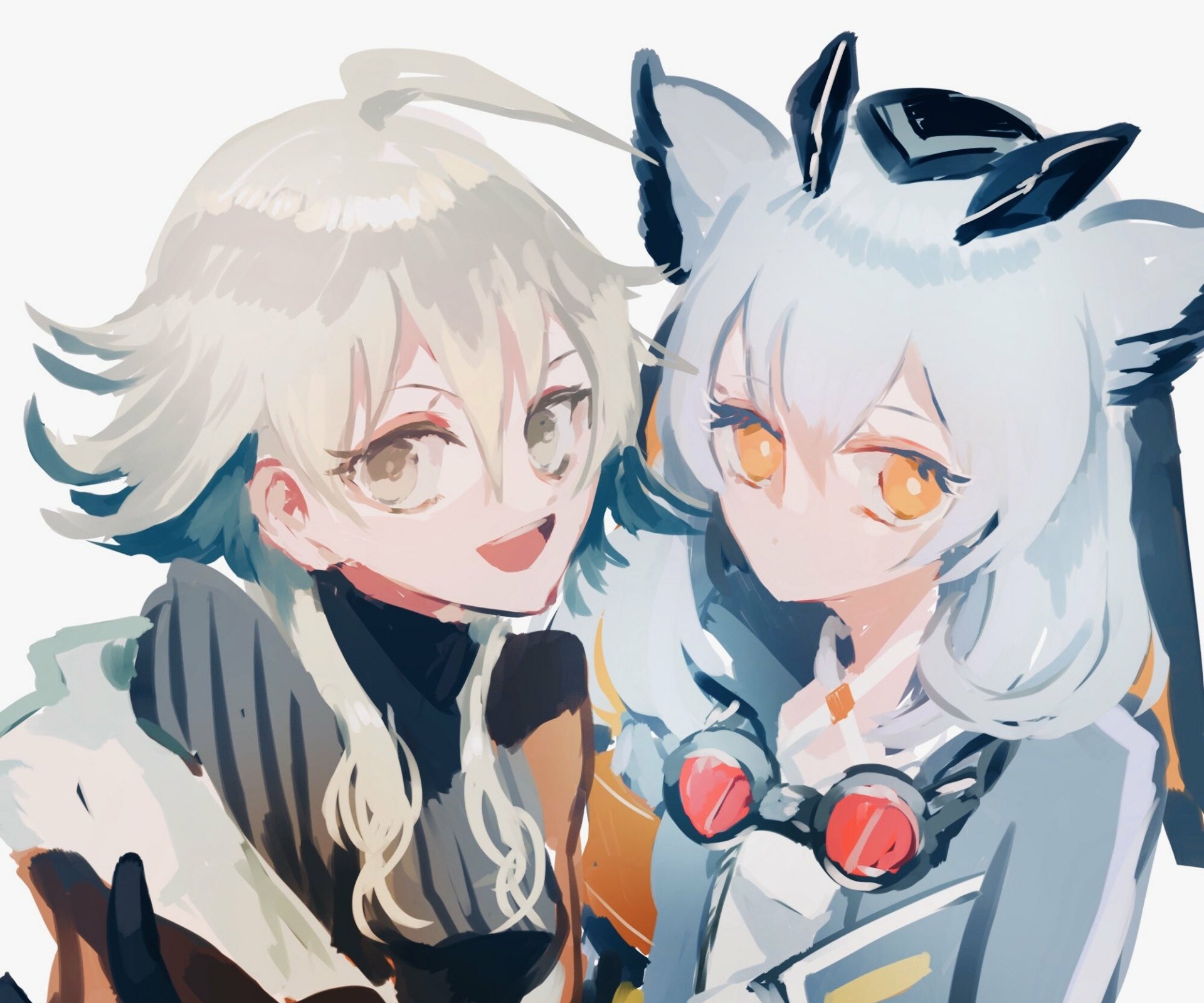 Download Ptilopsis (Arknights) Mayer (Arknights) Video Game Arknights HD Wallpaper