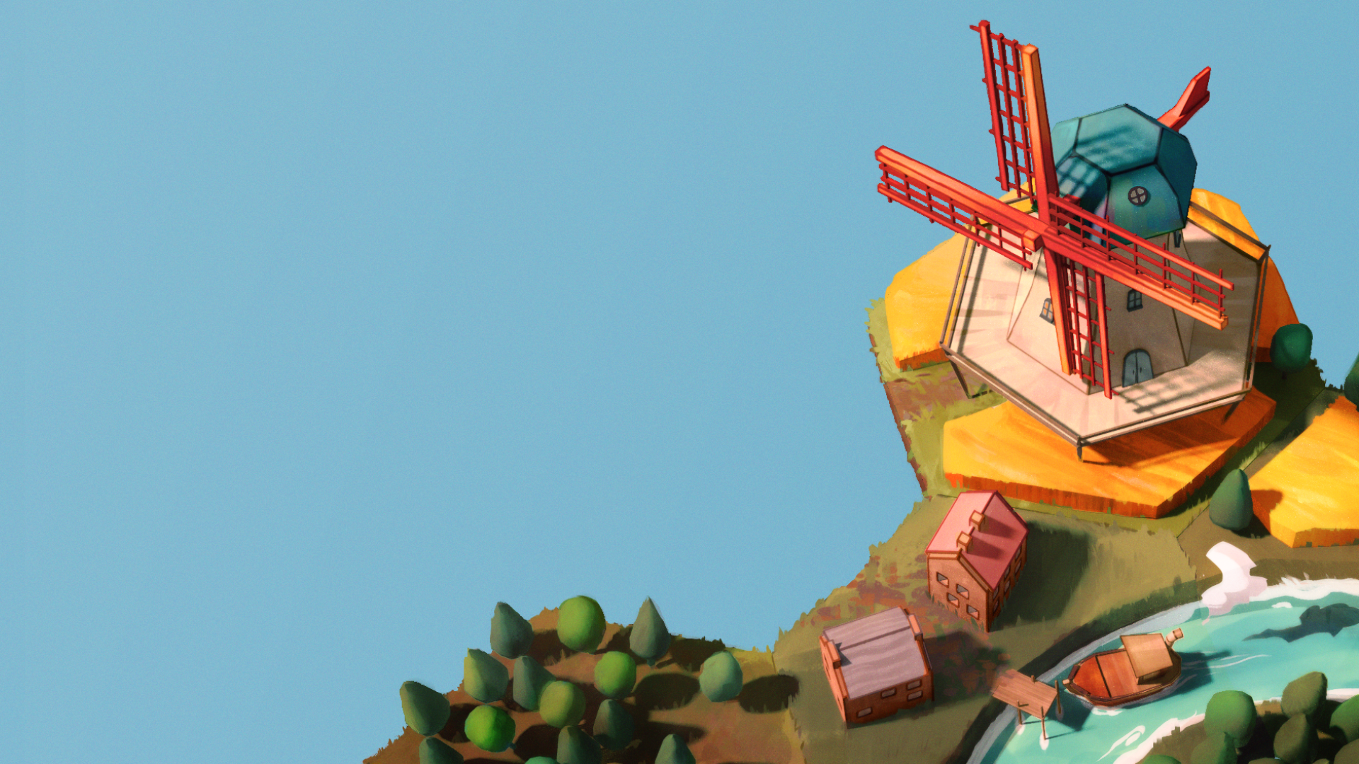 Download Video Game Dorfromantik HD Wallpaper