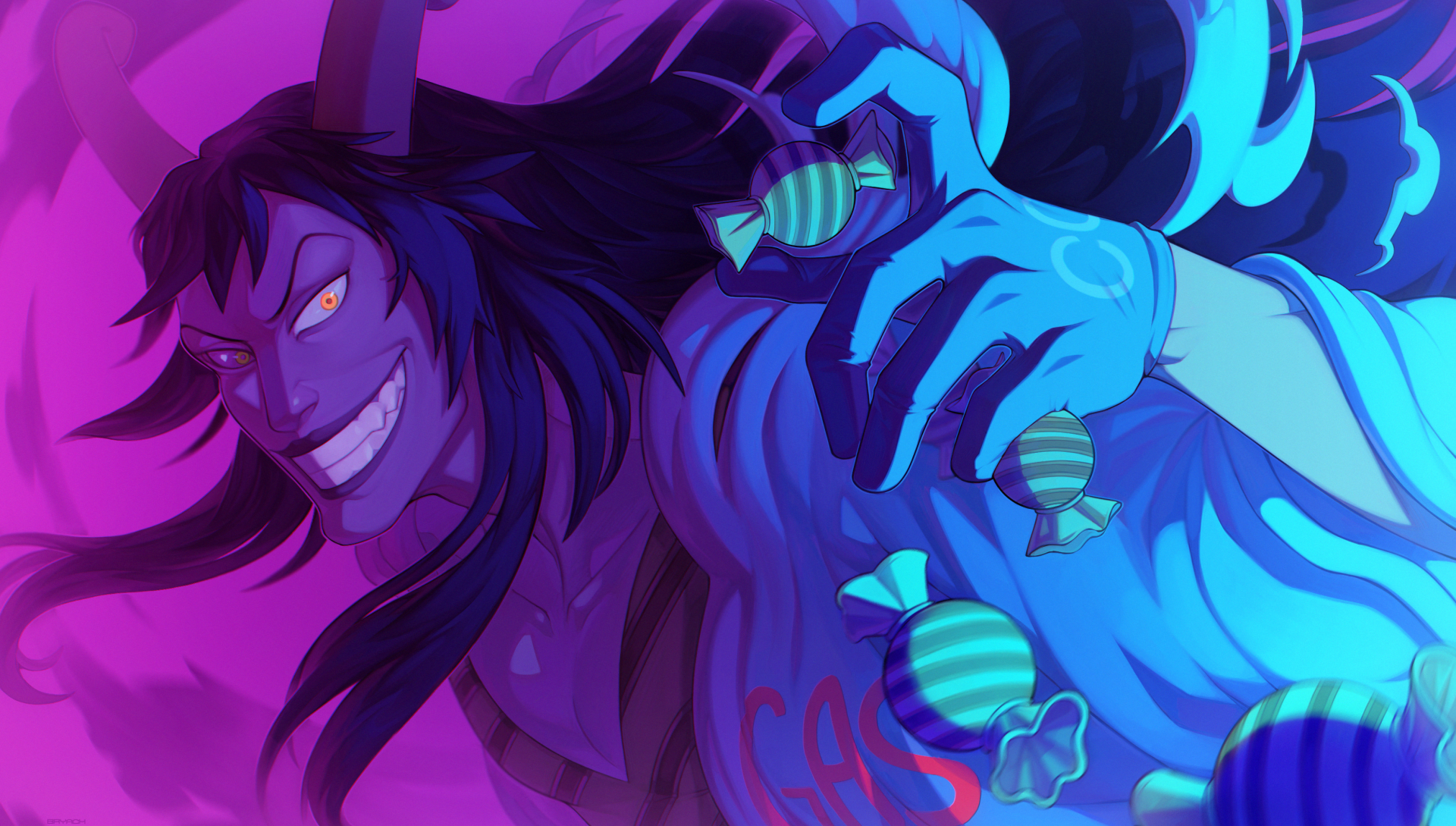 Download Caesar Clown Anime One Piece HD Wallpaper