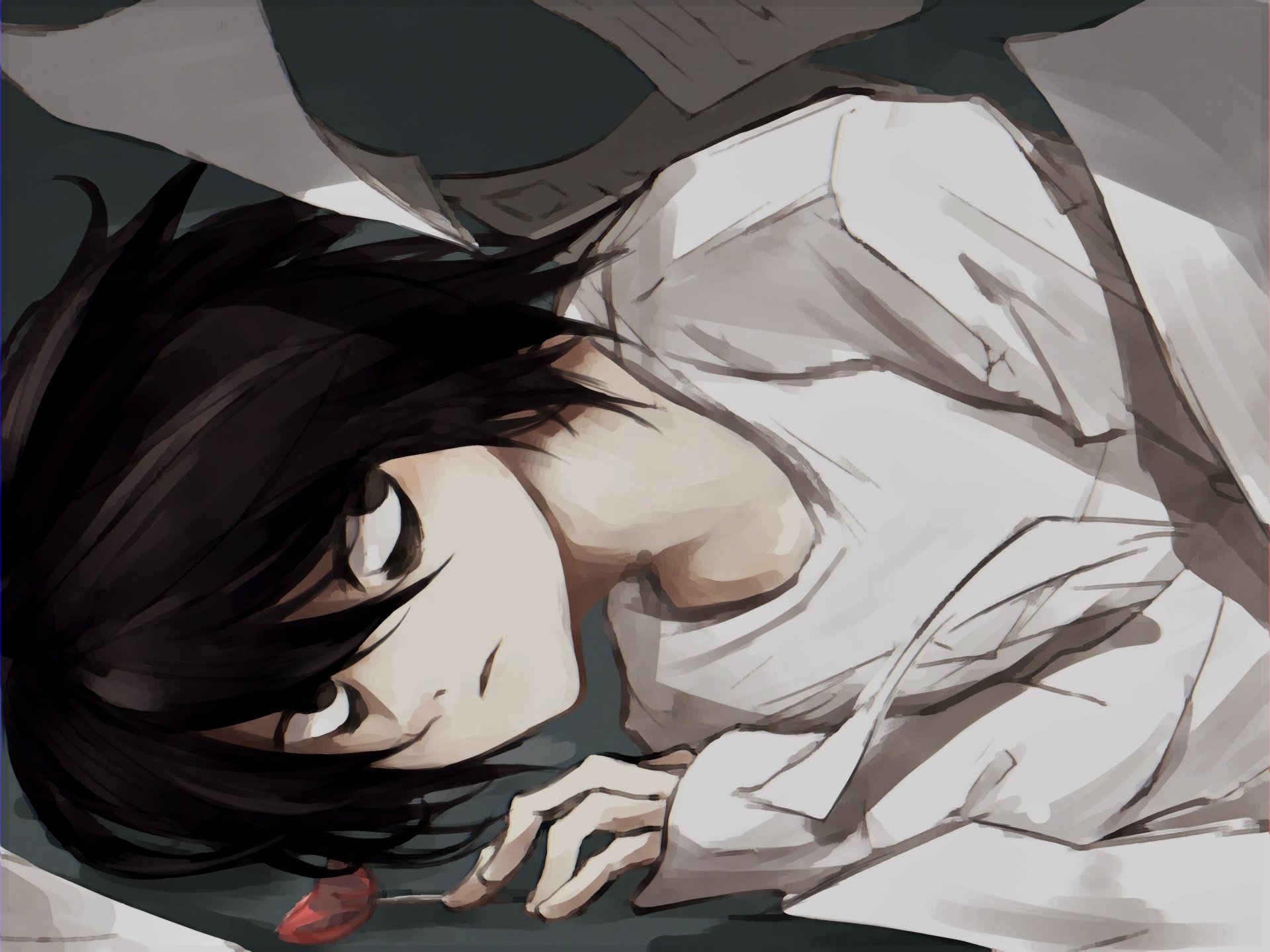 Download L (Death Note) Anime Death Note 4k Ultra HD Wallpaper