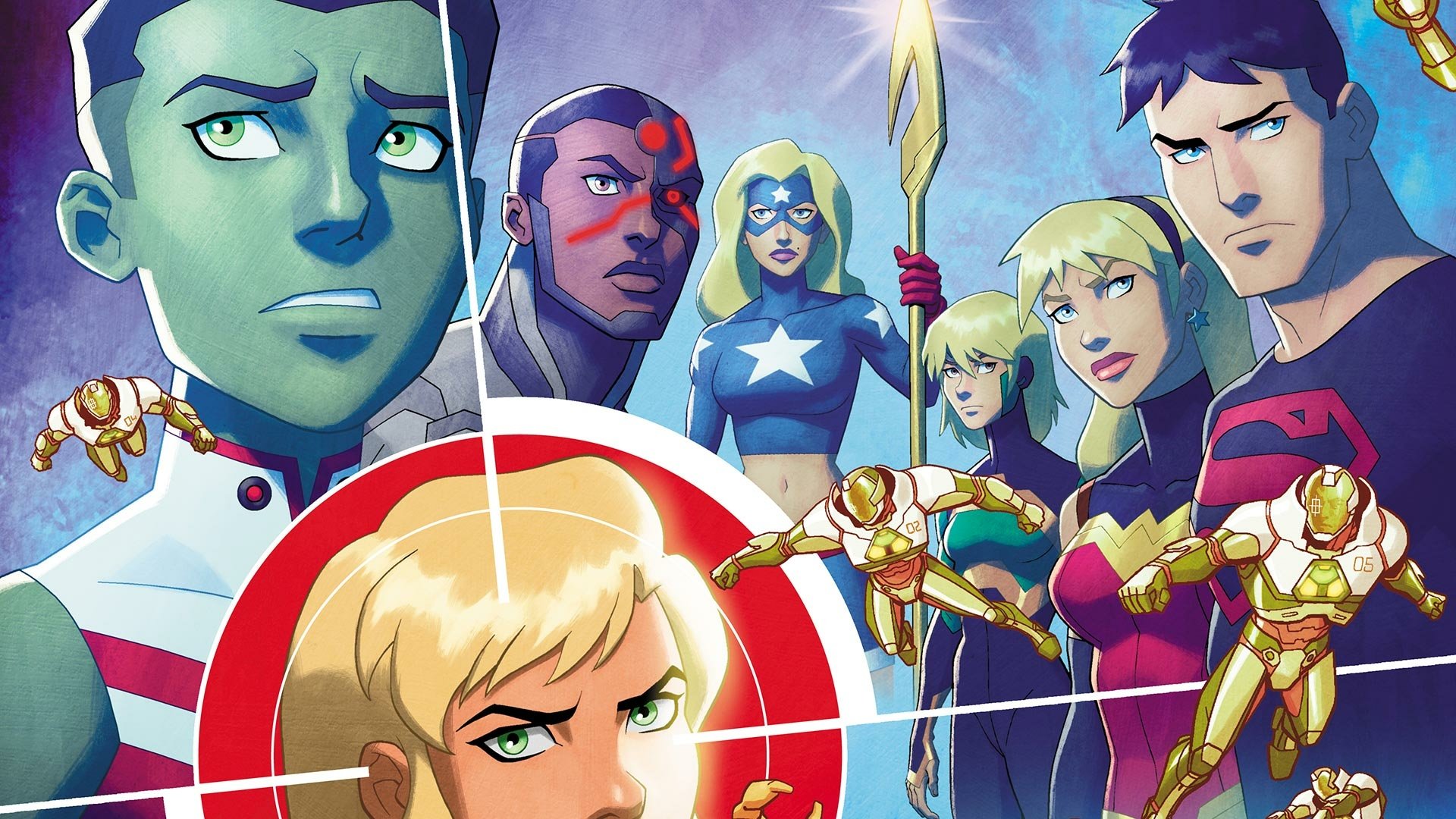 Download Comic Young Justice HD Wallpaper