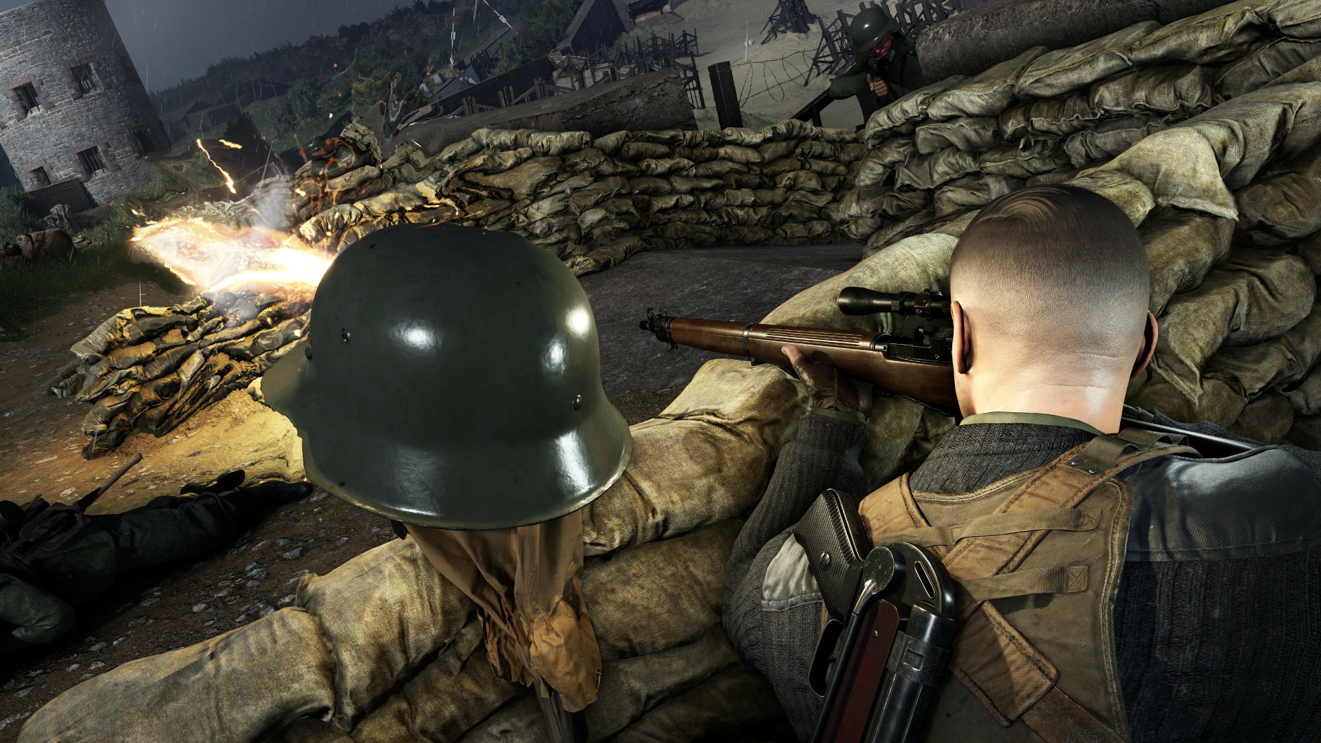 Download Video Game Sniper Elite 5 4k Ultra HD Wallpaper