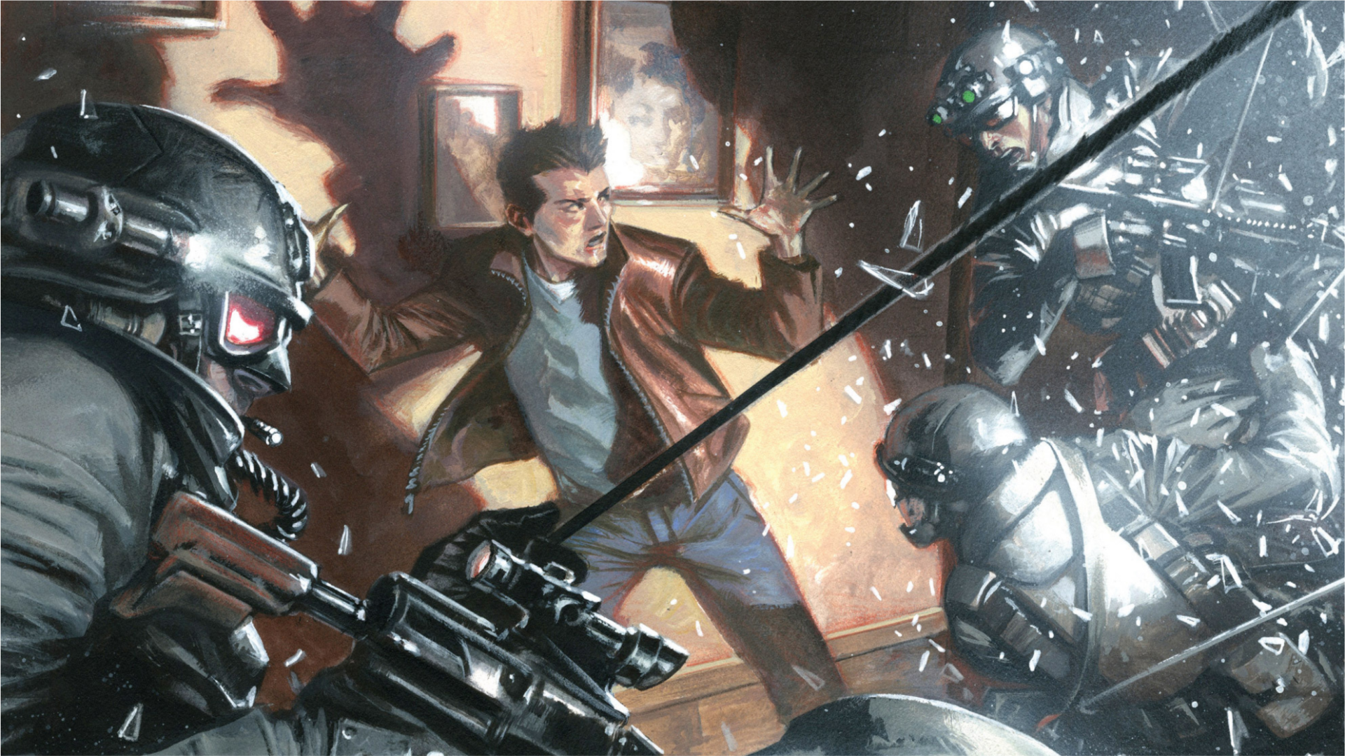 Download Peter Parker Comic Spider Man HD Wallpaper by Gabriele Dell'Otto