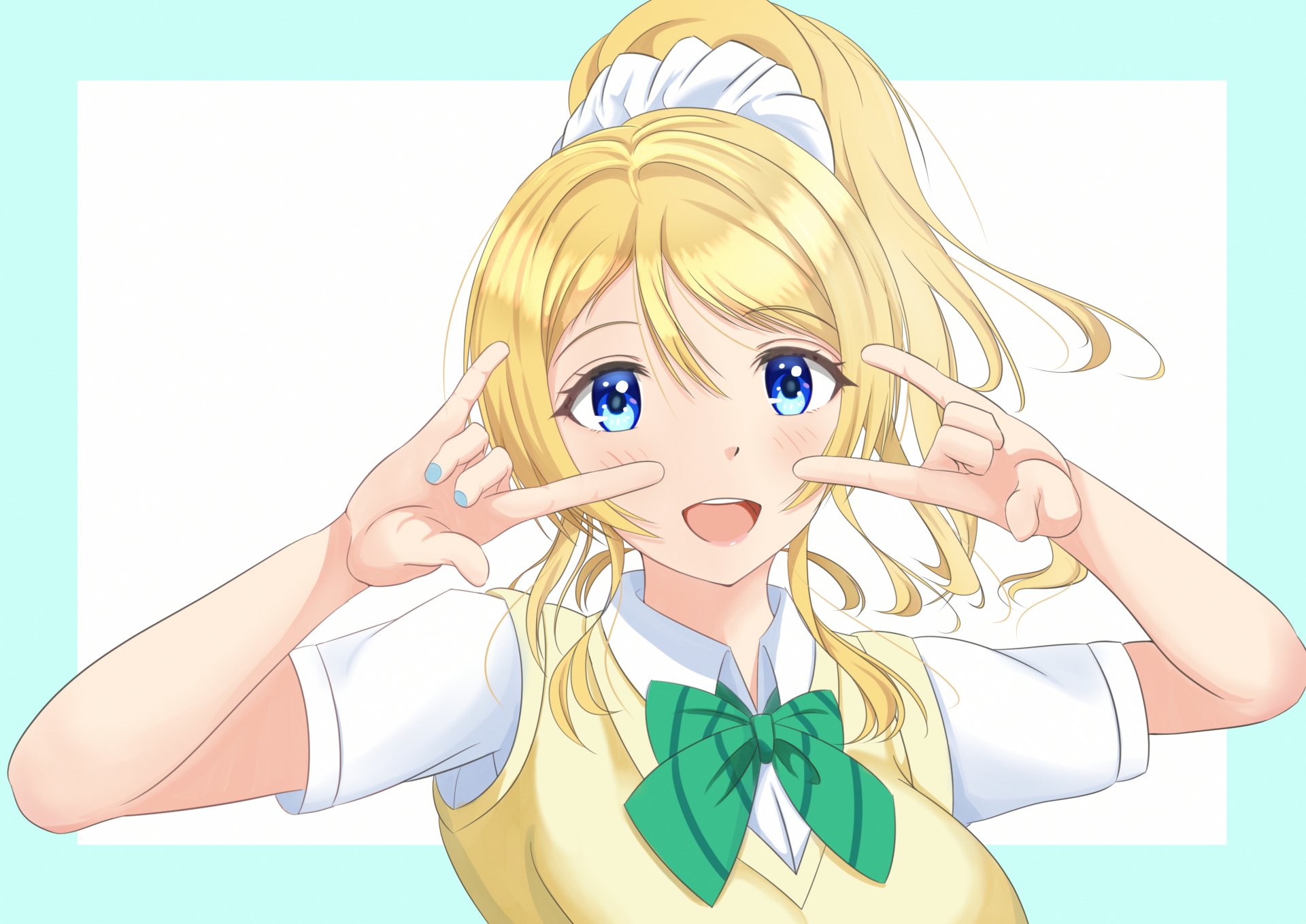 Download Eri Ayase Anime Love Live! 4k Ultra HD Wallpaper