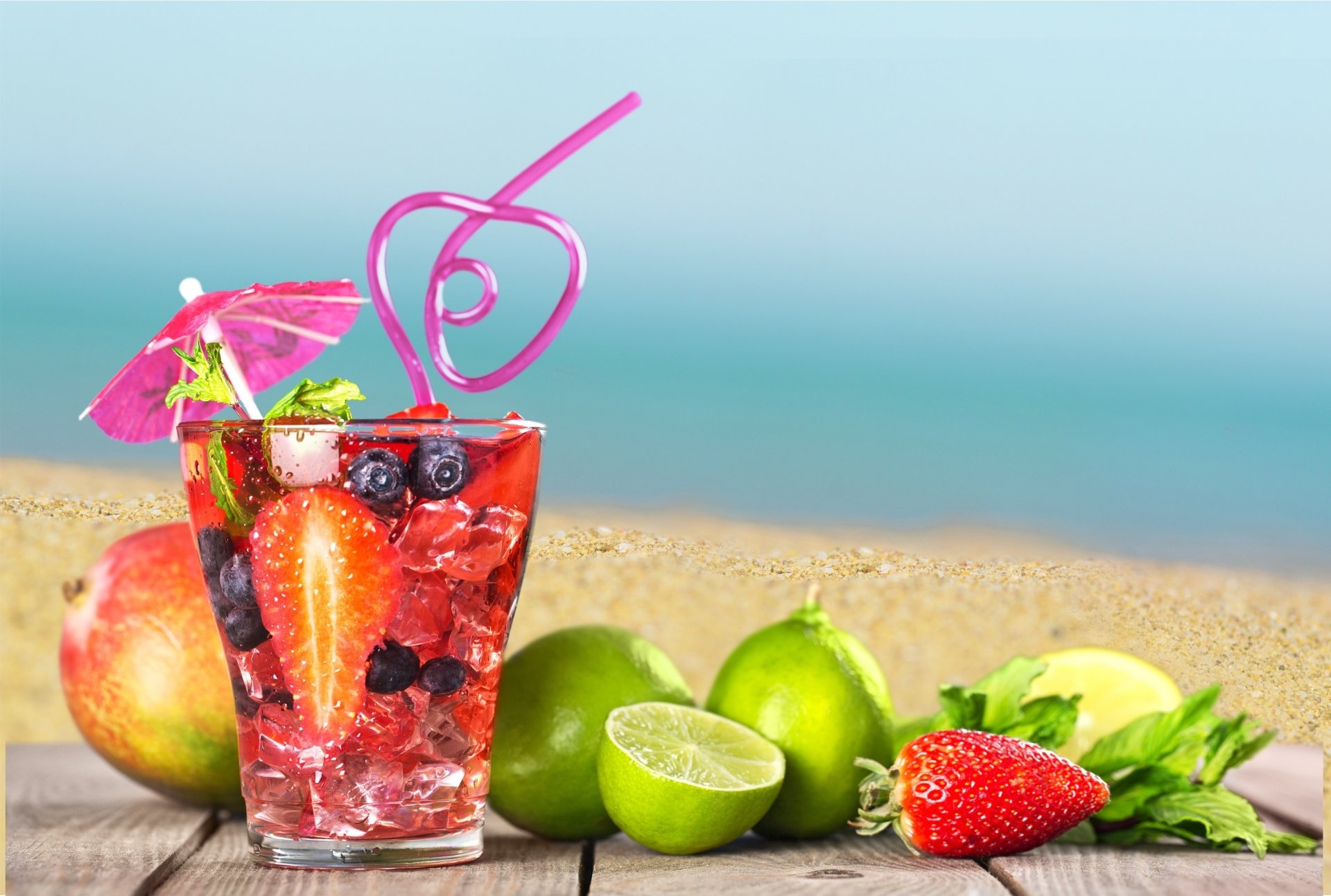 Download Food Cocktail HD Wallpaper