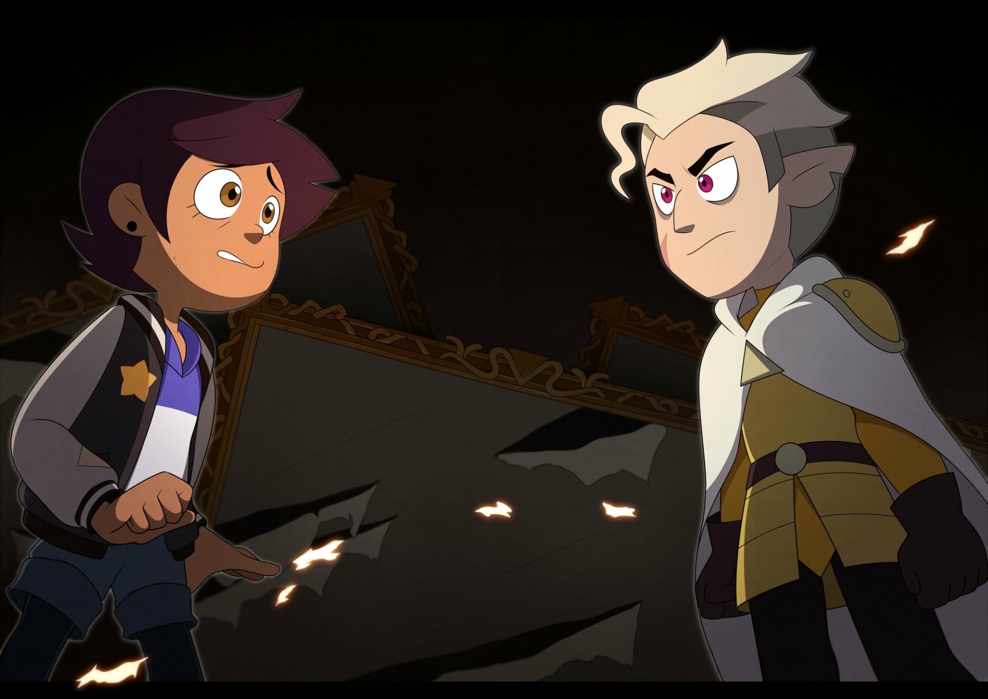 Download Hunter (The Owl House) Luz Noceda TV Show The Owl House HD Wallpaper by Dexsterpieces