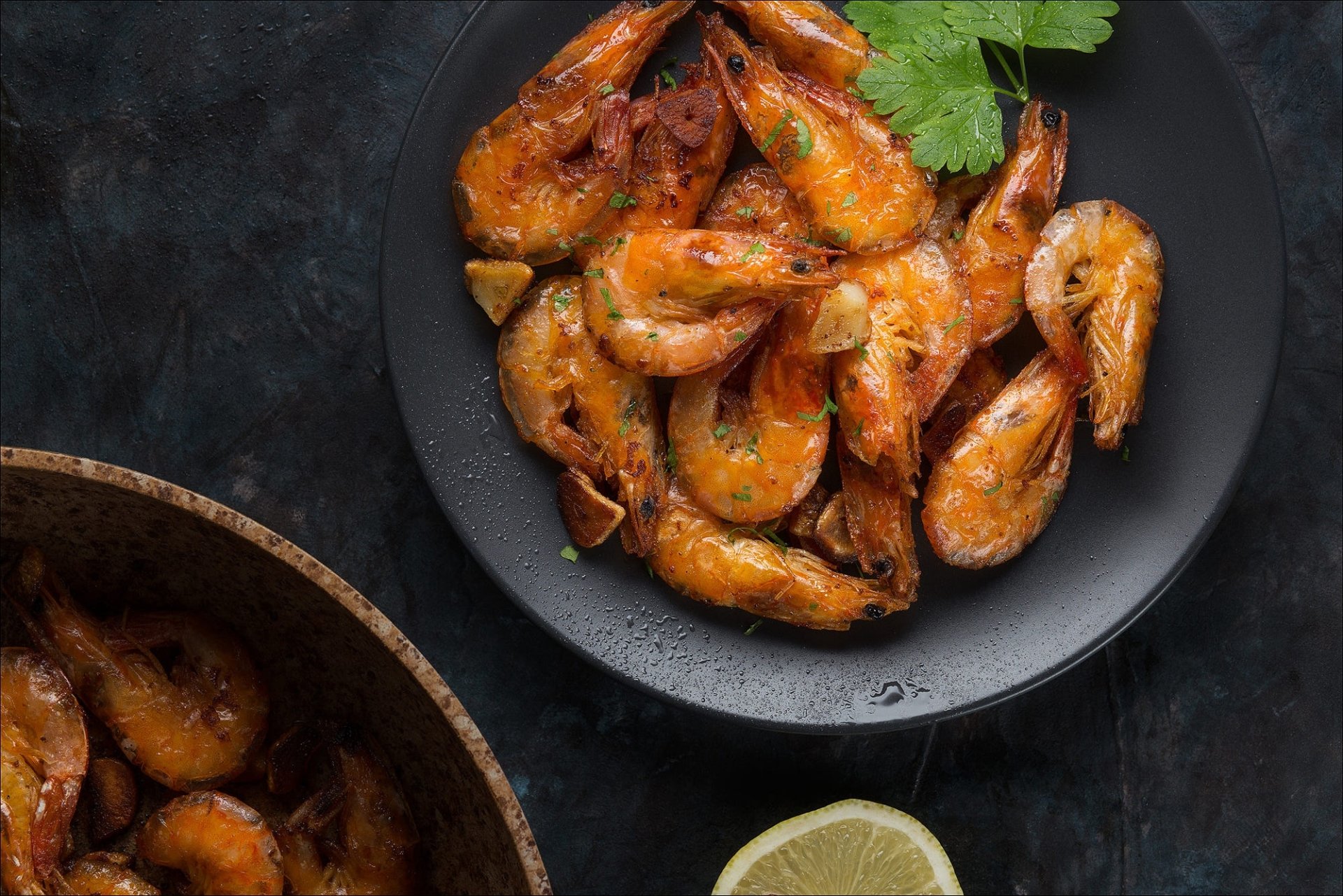 Download Food Shrimp HD Wallpaper