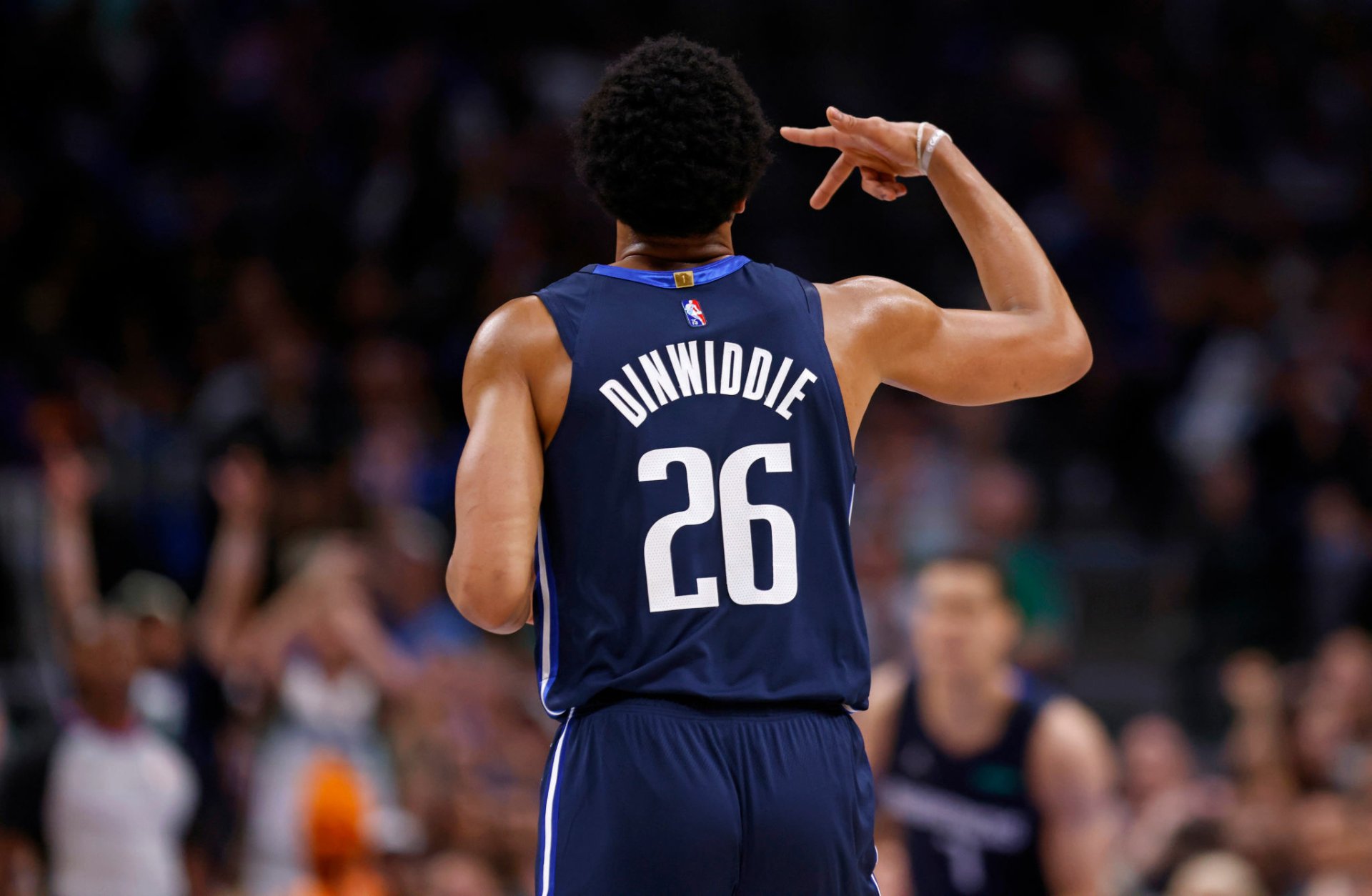 Download Dallas Mavericks Spencer Dinwiddie Sports HD Wallpaper