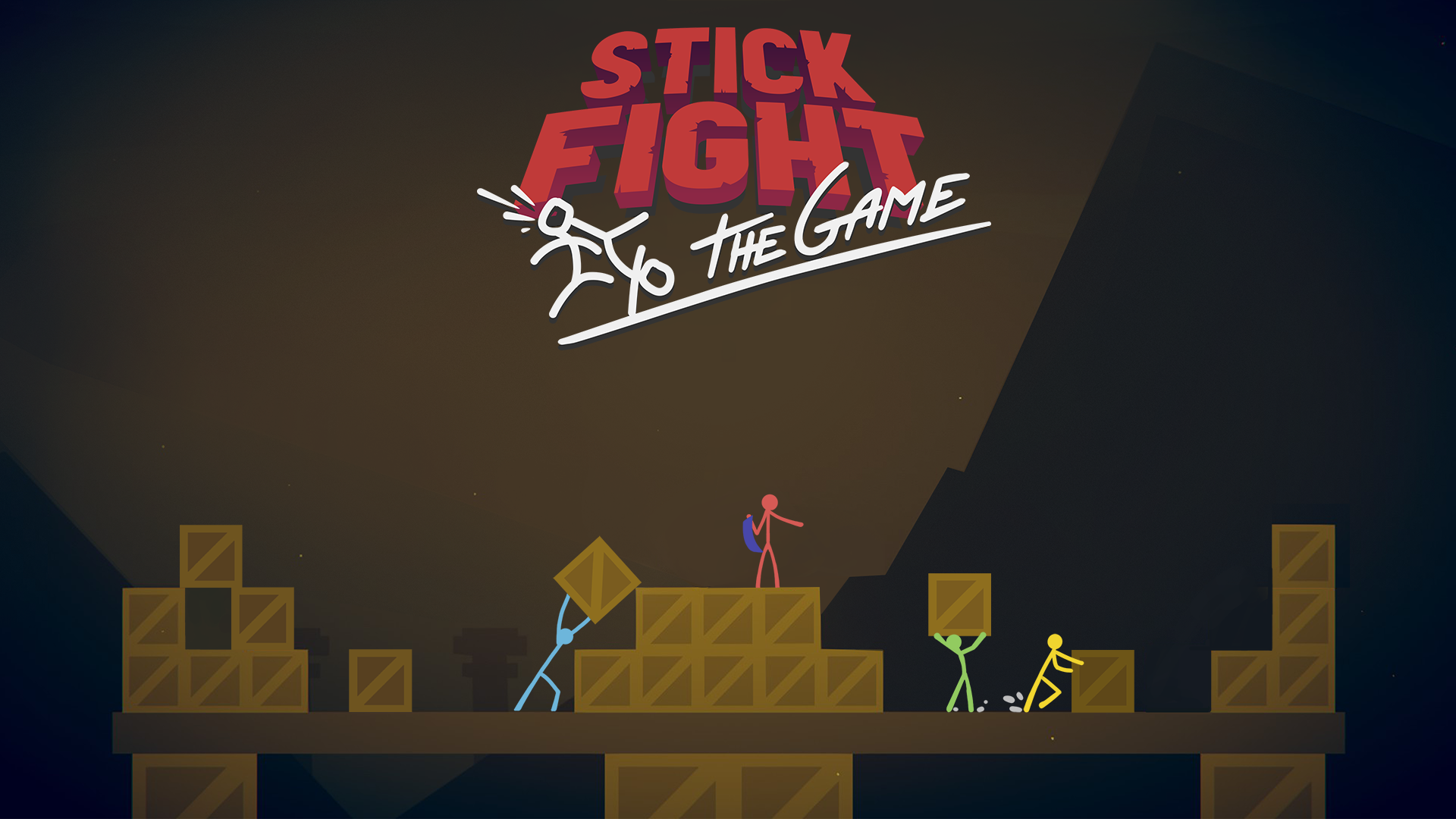 Video Game Stick Fight The Game HD Wallpaper