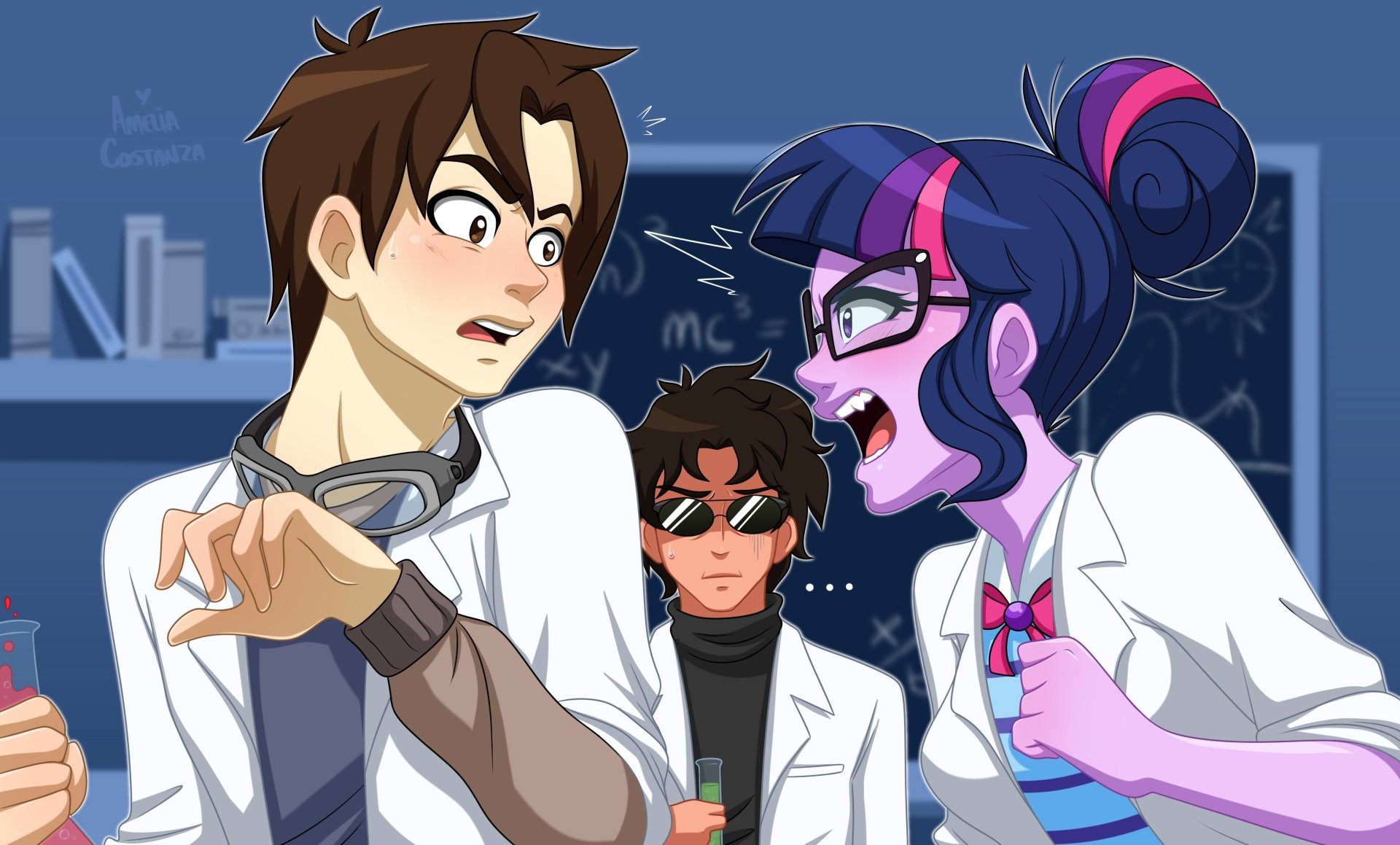 Download Doctor Octopus Peter Parker Sci-Twi (My Little Pony) Movie Crossover 4k Ultra HD Wallpaper