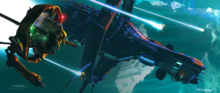  Traverse: Jovian Freighter by Jeremy Cook