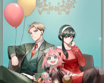 Loid Forger Yor Forger Anya Forger Anime Spy x Family HD Desktop Wallpaper | Background Image