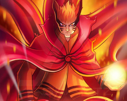 Baryon Mode (Naruto) Naruto Uzumaki Anime Boruto HD Desktop Wallpaper | Background Image