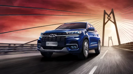 vehicle Chery Tiggo 8 HD Desktop Wallpaper | Background Image