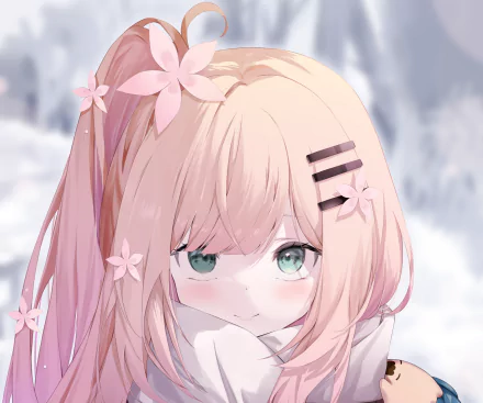 hololive Momosuzu Nene Anime Virtual Youtuber HD Desktop Wallpaper | Background Image