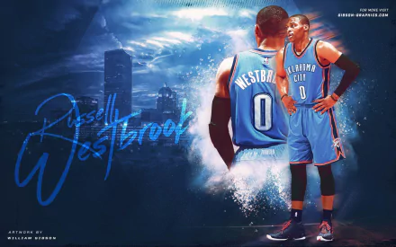 Russell Westbrook Sports HD Desktop Wallpaper | Background Image