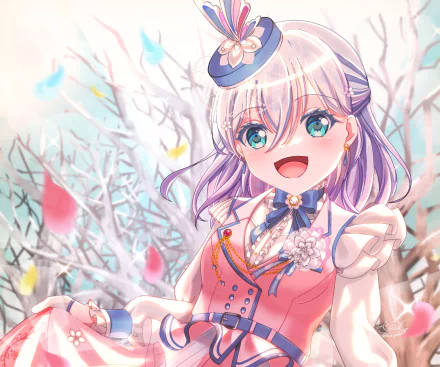 Kurata Mashiro Anime BanG Dream! Girls Band Party! HD Desktop Wallpaper | Background Image