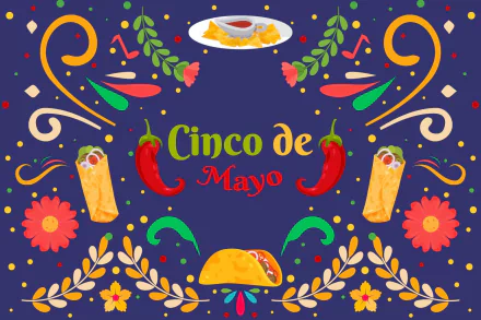holiday Cinco de Mayo HD Desktop Wallpaper | Background Image