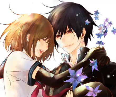 Fumi Nishioka Kyutaro Horikita Anime Queen's Quality HD Desktop Wallpaper | Background Image