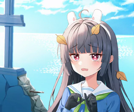 Kasumizawa Miyu video game Blue Archive HD Desktop Wallpaper | Background Image