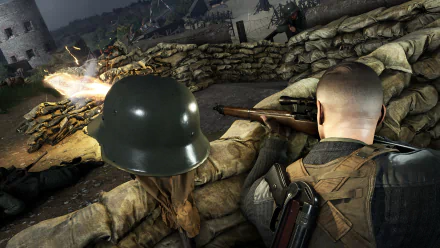 video game Sniper Elite 5 HD Desktop Wallpaper | Background Image