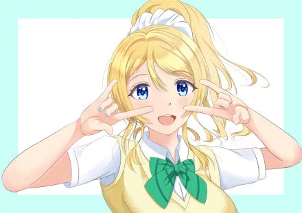 Eri Ayase Anime Love Live! HD Desktop Wallpaper | Background Image