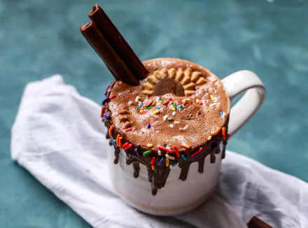 food hot chocolate HD Desktop Wallpaper | Background Image