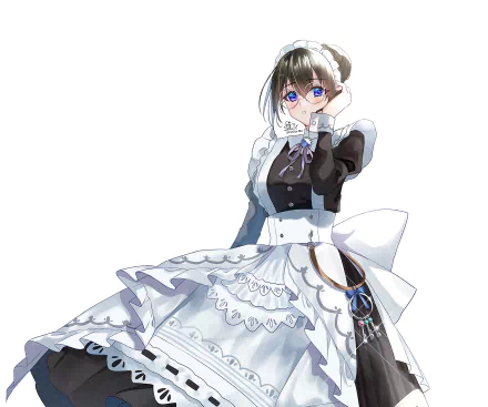 maid Fumika Sagisawa Anime THE iDOLM@STER: Cinderella Girls Starlight Stage HD Desktop Wallpaper | Background Image