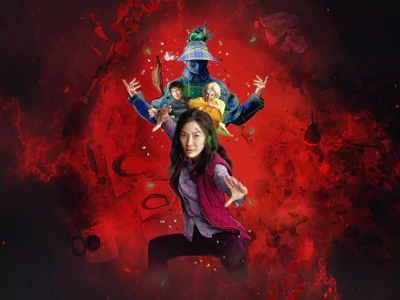 Michelle Yeoh movie Everything Everywhere All at Once HD Desktop Wallpaper | Background Image
