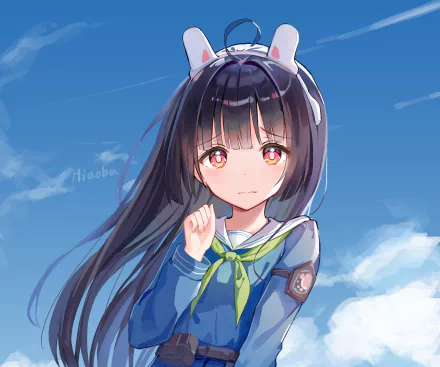 Kasumizawa Miyu video game Blue Archive HD Desktop Wallpaper | Background Image