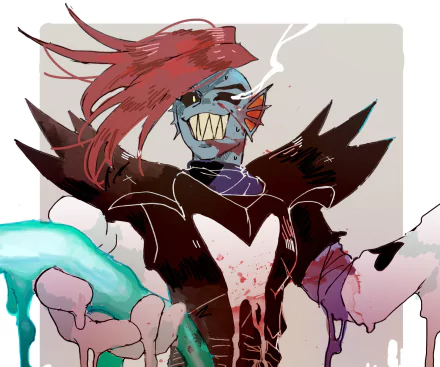 Undyne (Undertale) video game Undertale HD Desktop Wallpaper | Background Image