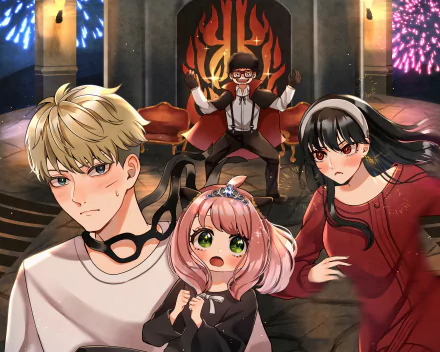 Loid Forger Yor Forger Anya Forger Anime Spy x Family HD Desktop Wallpaper | Background Image