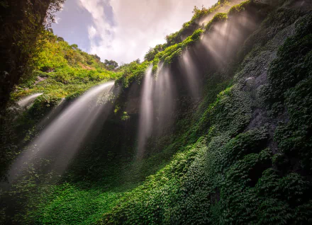 nature waterfall HD Desktop Wallpaper | Background Image