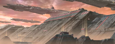  Giant spaceship base by Fan Wennan