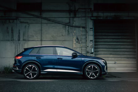 vehicle Audi Q4 e-tron HD Desktop Wallpaper | Background Image