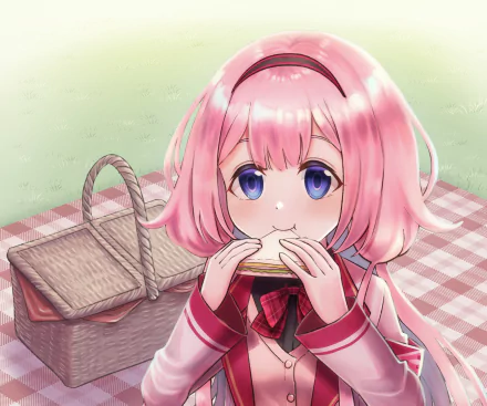 Suo Sango Anime Virtual Youtuber HD Desktop Wallpaper | Background Image