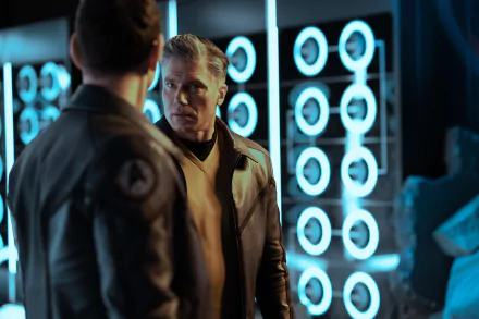 Christopher Pike Anson Mount TV Show Star Trek: Strange New Worlds HD Desktop Wallpaper | Background Image