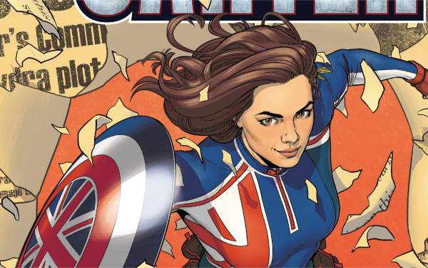 Comics Captain America Peggy Carter Captain Carter HD Wallpaper | Background Image