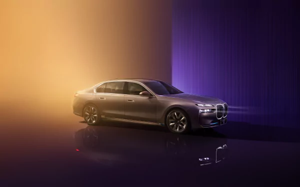 vehicle BMW i7 xDrive60 HD Desktop Wallpaper | Background Image
