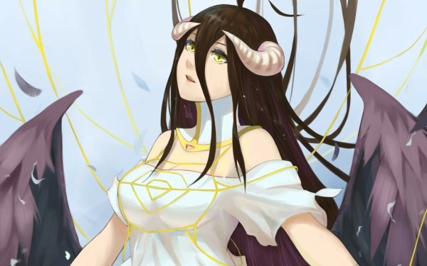 Anime Overlord Albedo HD Wallpaper | Background Image