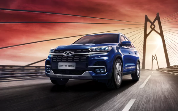 vehicle Chery Tiggo 8 HD Desktop Wallpaper | Background Image