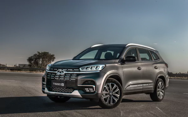 vehicle Chery Tiggo 8 HD Desktop Wallpaper | Background Image