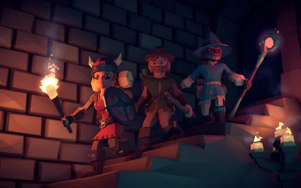 video game For The King HD Desktop Wallpaper | Background Image