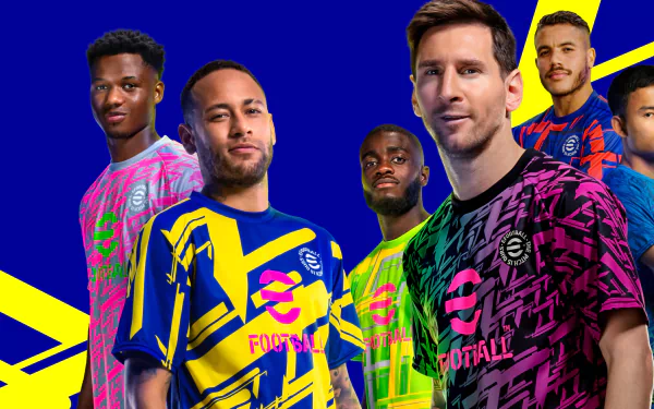 video game eFootball 2022 HD Desktop Wallpaper | Background Image