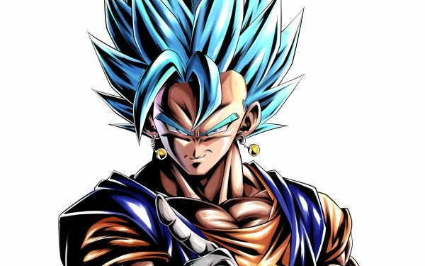 Anime Dragon Ball Z Dragon Ball Vegito Super Saiyan Blue HD Wallpaper | Background Image
