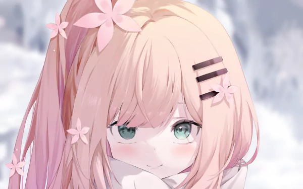 hololive Momosuzu Nene Anime Virtual Youtuber HD Desktop Wallpaper | Background Image