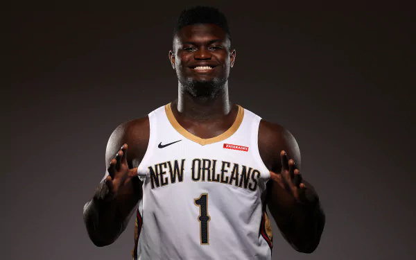 Zion Williamson Sports HD Desktop Wallpaper | Background Image